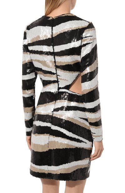 Платье с отделкой пайетками ELIE SAAB, арт. D0306N, фото 4