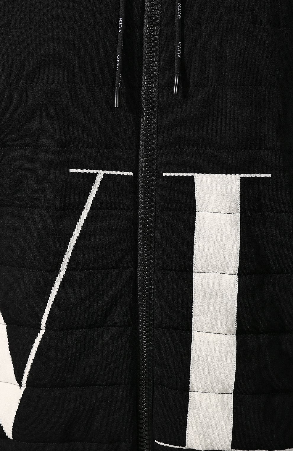 Куртка из смеси вискозы и шерсти VALENTINO черного цвета по цене 347500 руб., арт. SB3KE00A4VB, фото 5 Куртка из смеси вискозы и шерсти VALENTINO, арт. SB3KE00A4VB, фото 5