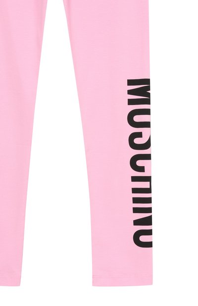 Хлопковые легинсы MOSCHINO, арт. HDP075/LBA00, фото 3