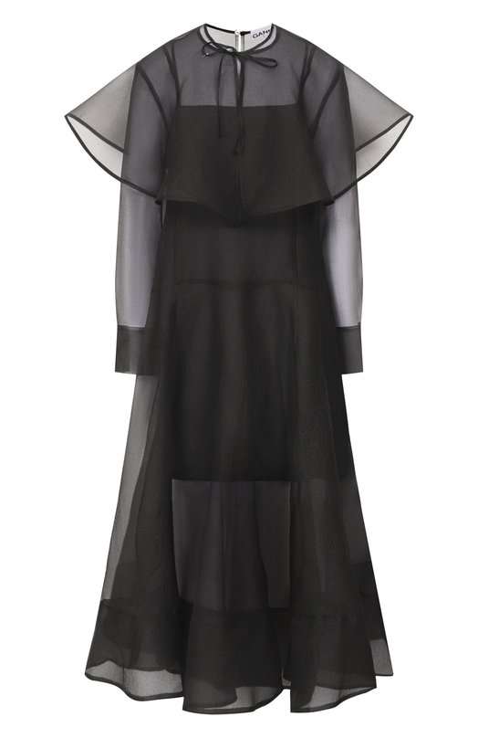 Платье Ganni W1110 Чёрный W1110