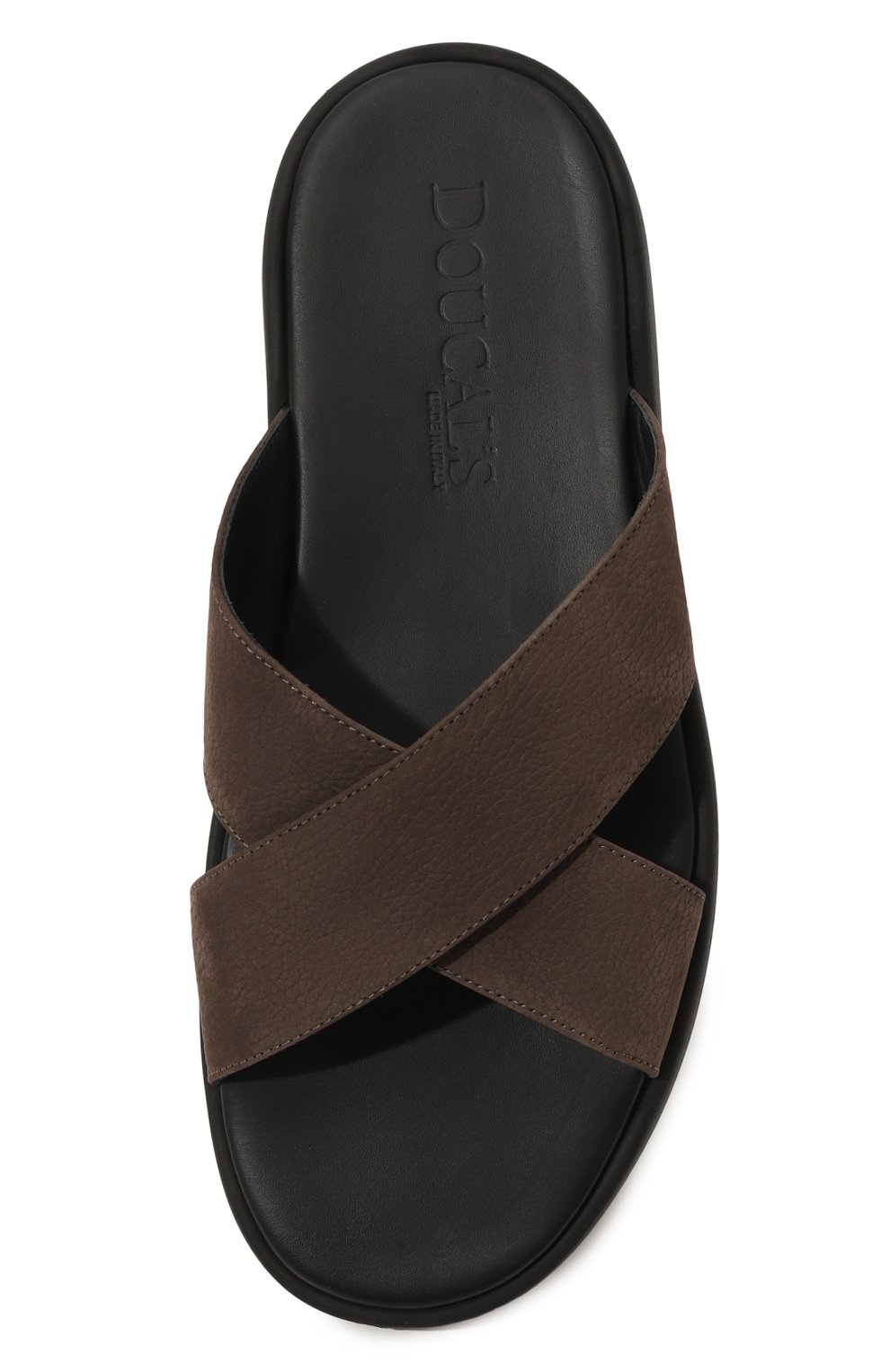 Шлепанцы из нубука DOUCAL'S, арт. DU2859MYK0UF249NN06, фото 6