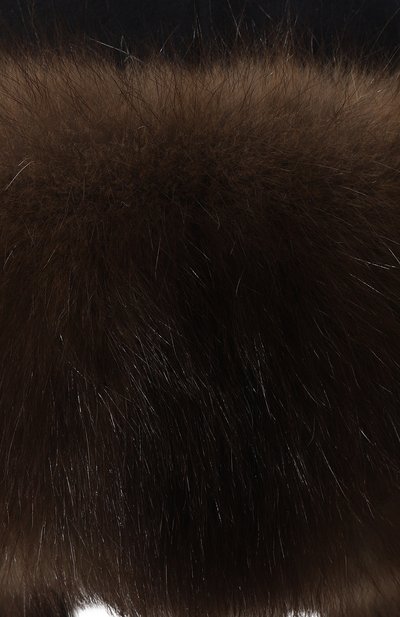 Шапка-ушанка с мехом соболя FURLAND, арт. 0201414210008100007, фото 3