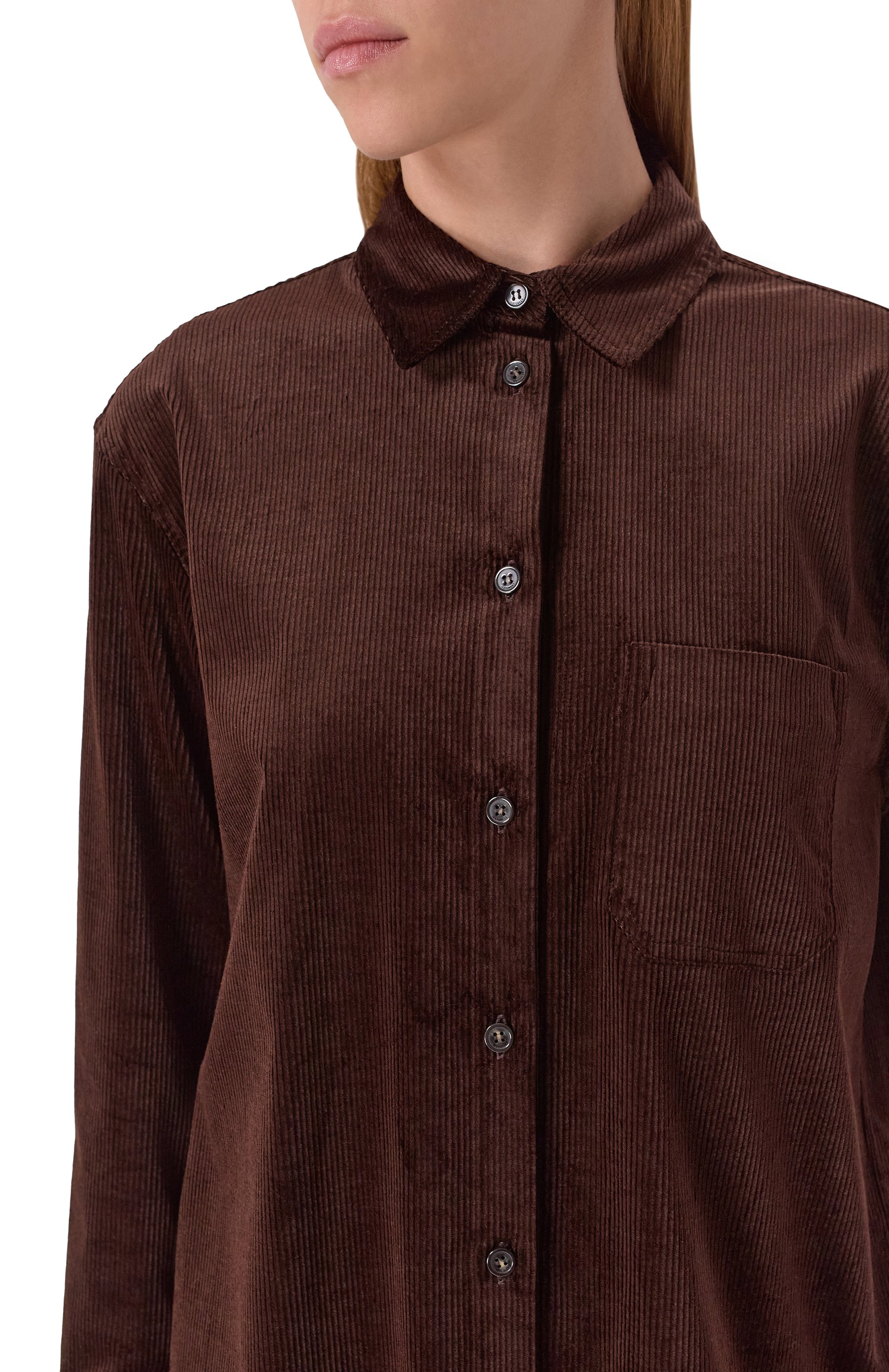 Вельветовая рубашка 12 STOREEZ, арт. 133390, фото 5