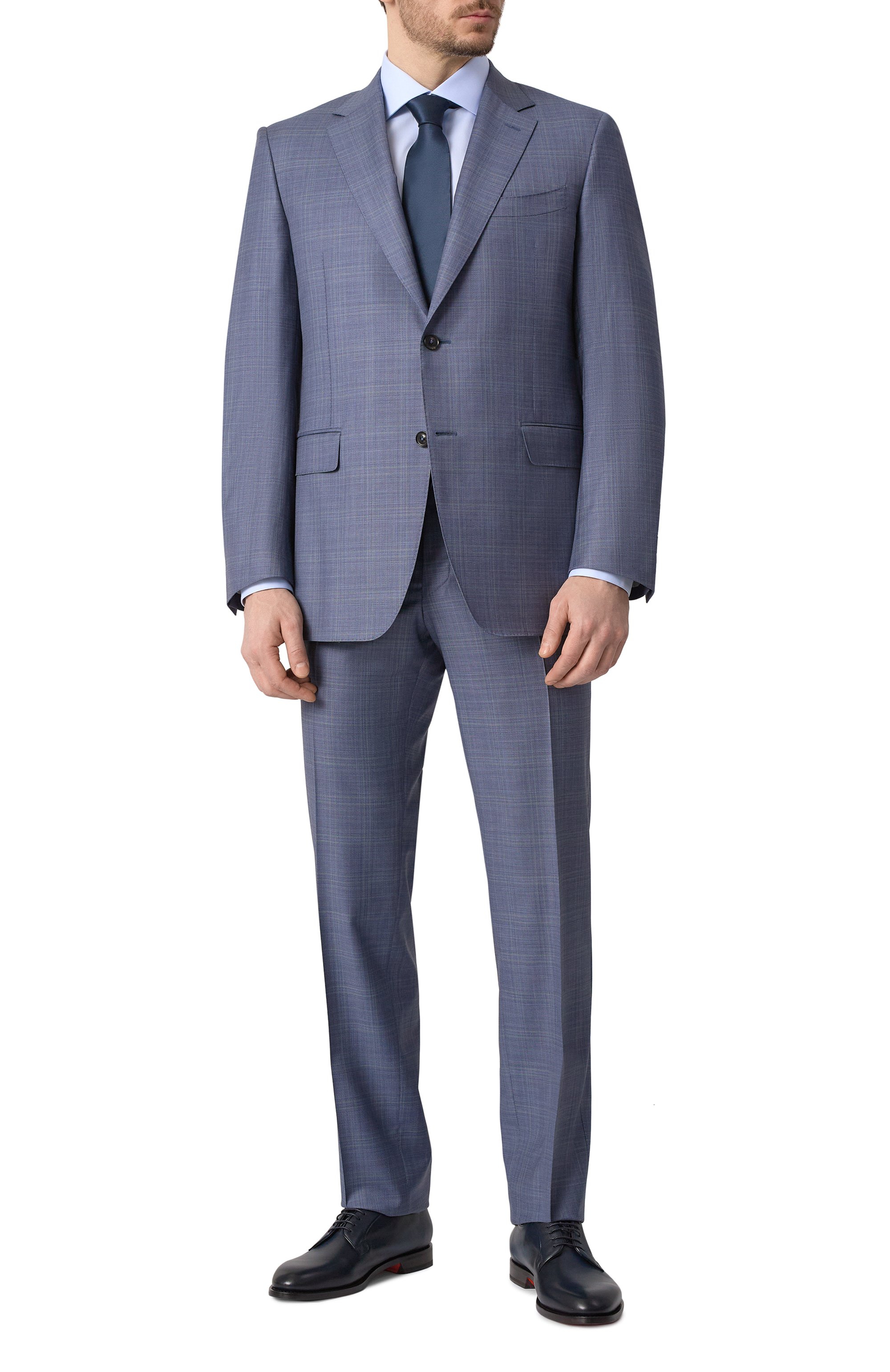 Хлопковая сорочка ZILLI, арт. F0RC01M010013116U, фото 2