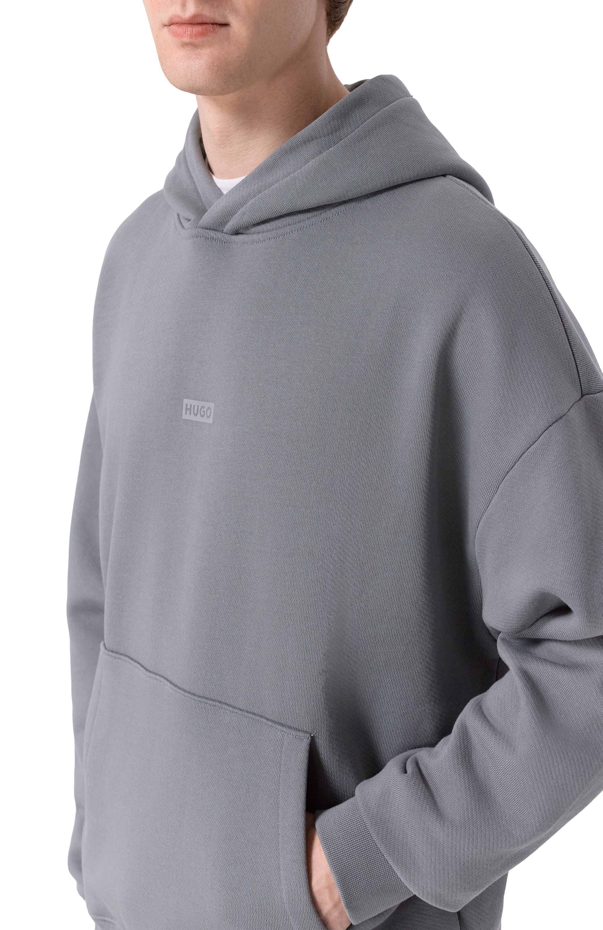 Хлопковое худи HUGO BLUE, арт. 50510724, фото 5