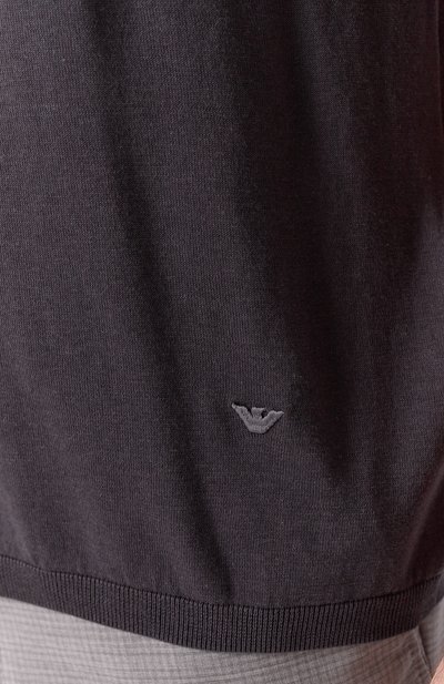 Джемпер из лиоцелла и хлопка EMPORIO ARMANI, арт. EM000672/AF13907, фото 5