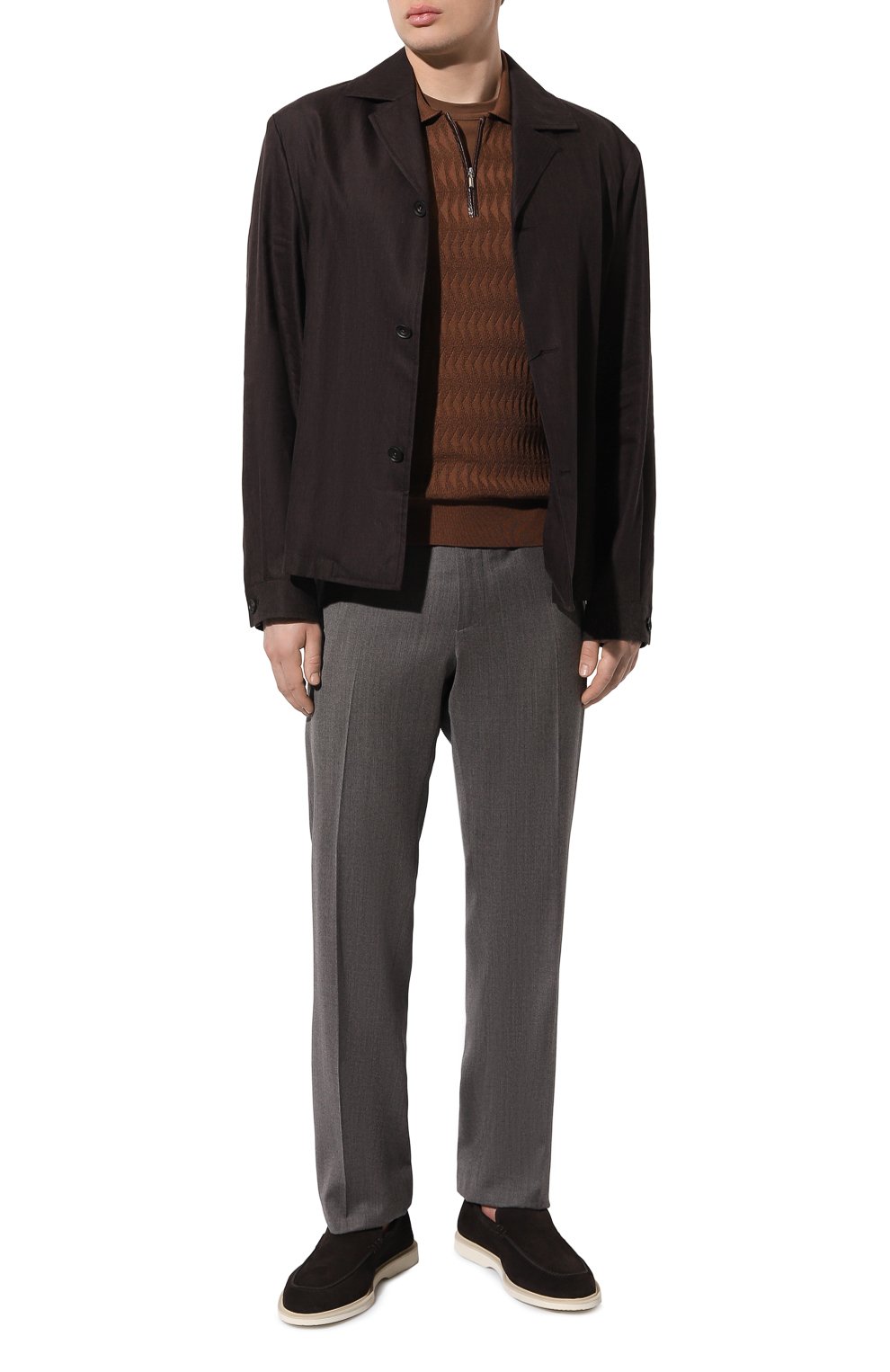 Шелковое поло ZILLI, арт. KZP002M0642VTS000, фото 2