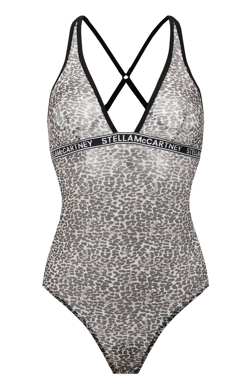 Хлопковое боди STELLA MCCARTNEY леопардового цвета по цене 21100 руб., арт. S6F041000, фото 1 Хлопковое боди STELLA MCCARTNEY, арт. S6F041000, фото 1