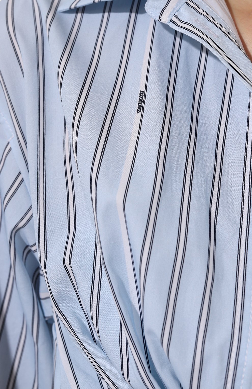 Хлопковая рубашка JACQUEMUS, арт. 24E/233SH042, фото 5