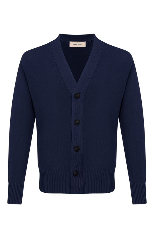 Хлопковый кардиган Gran Sasso 23188/18051 Синий 23188/18051