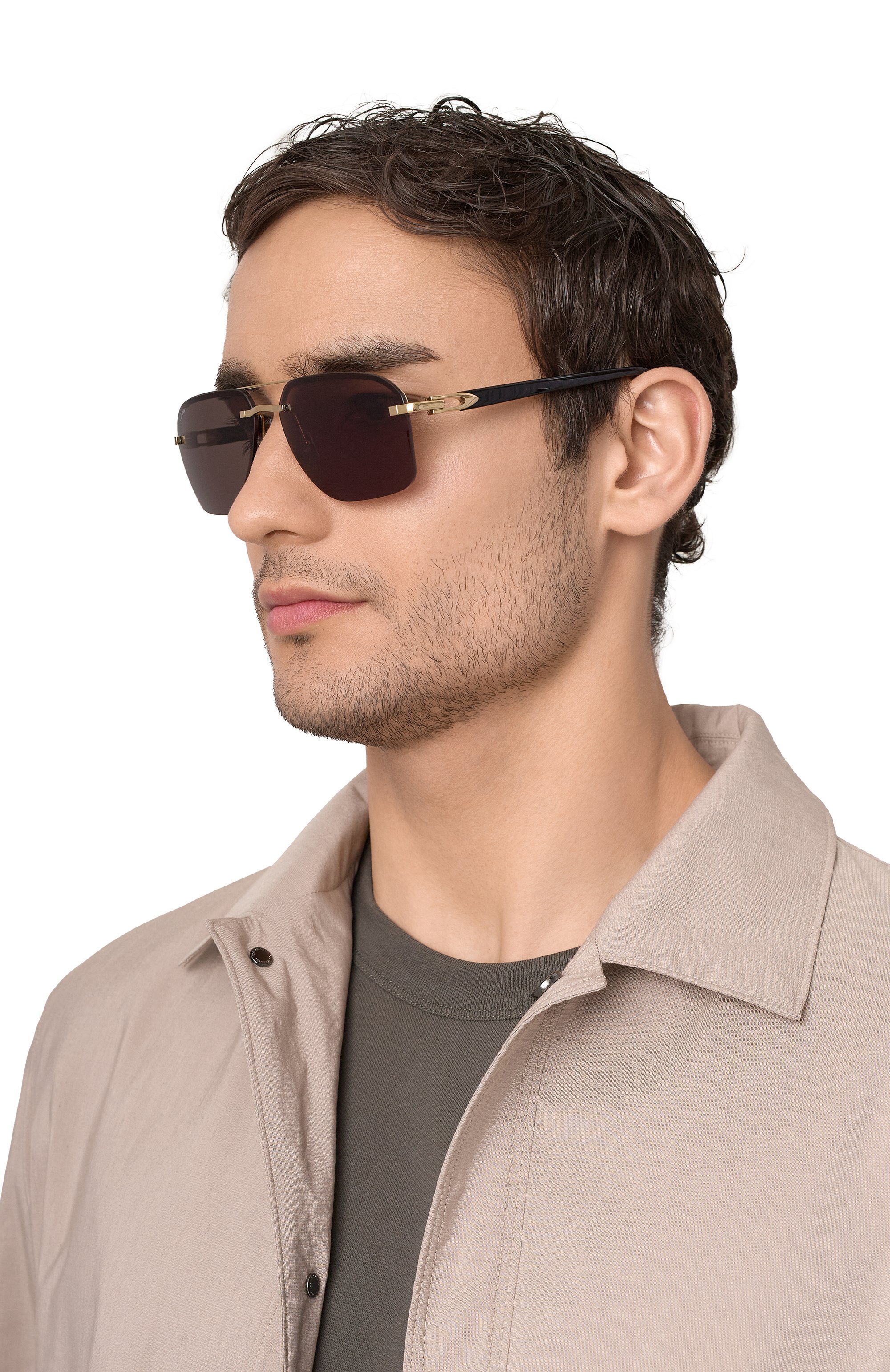 Солнцезащитные очки CARTIER черного цвета по цене 145000 руб., арт. CT0276S 001, фото 2 Солнцезащитные очки CARTIER, арт. CT0276S 001, фото 2