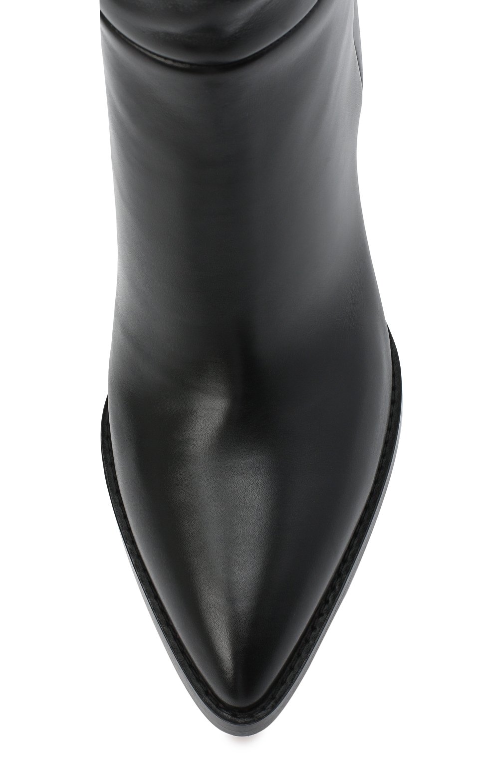 Кожаные сапоги kerolyn GIANVITO ROSSI черного цвета по цене 188000 руб., арт. G80403.85CU0.VITNER0, фото 5 Кожаные сапоги kerolyn GIANVITO ROSSI, арт. G80403.85CU0.VITNER0, фото 5