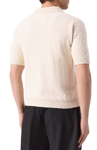 Хлопковое поло MAISON MARGIELA, арт. S51GL0043/S18197, фото 4