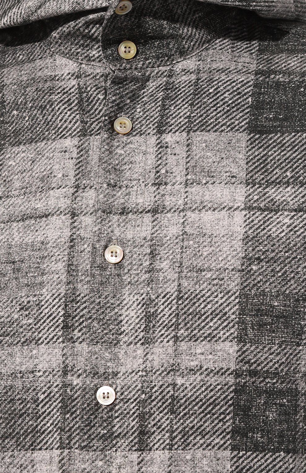 Хлопковая рубашка KITON, арт. UMCMARH0867504, фото 5