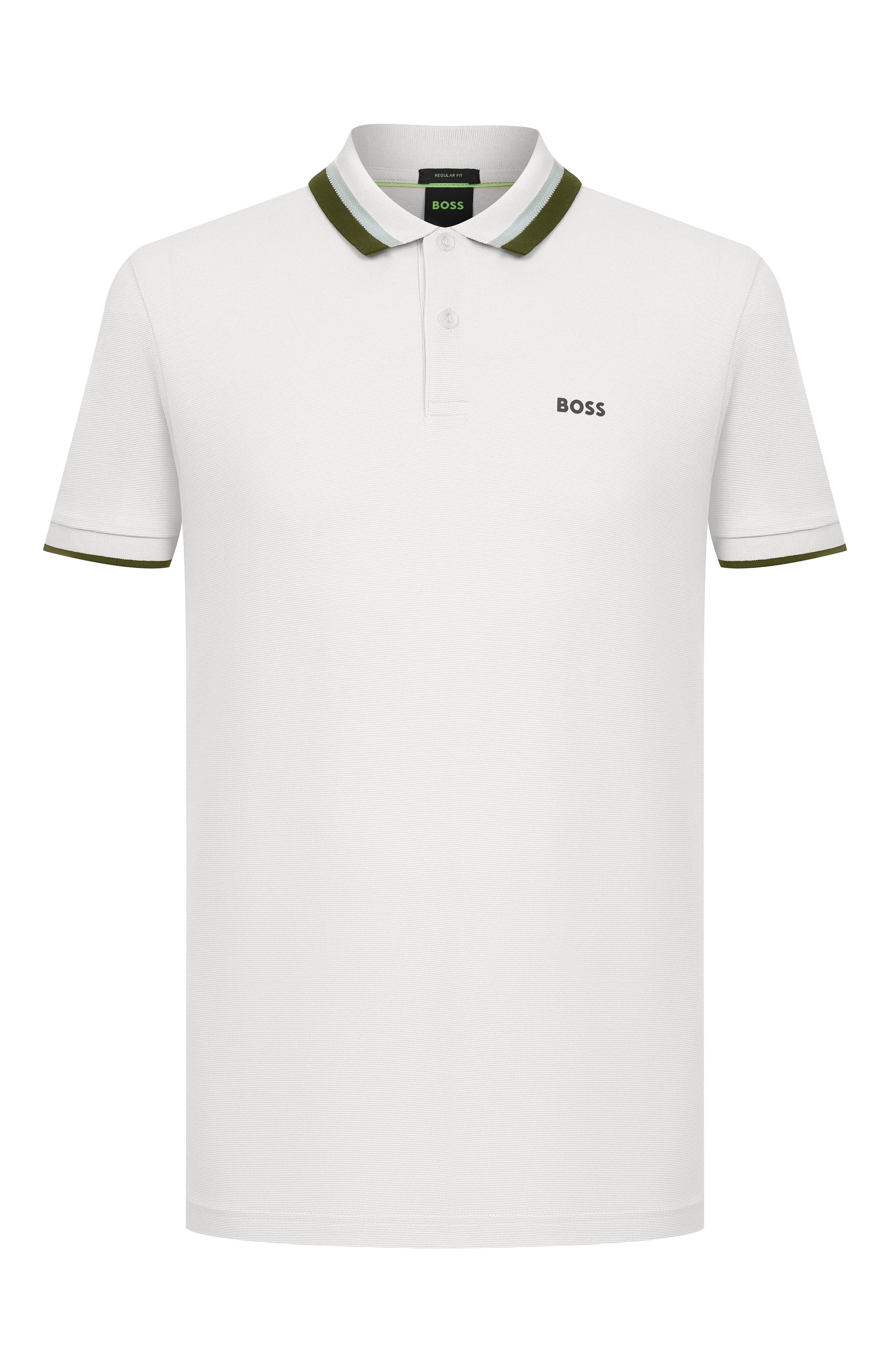 Хлопковое поло BOSS GREEN, арт. 50538101, фото 1