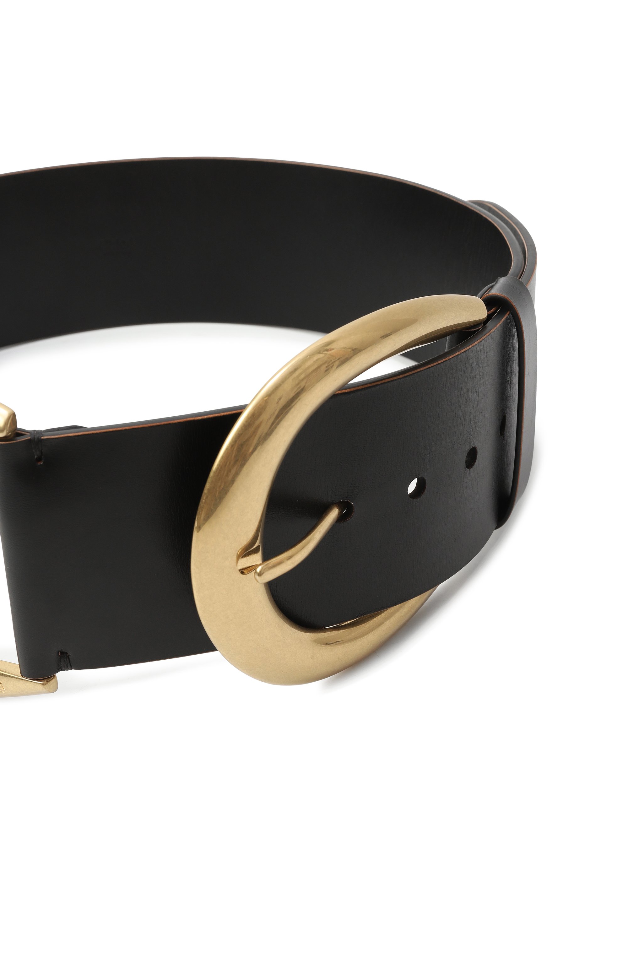 Кожаный ремень CHLOÉ черного цвета по цене 150500 руб., арт. CH25WBB04CWZ, фото 4 Кожаный ремень CHLOÉ, арт. CH25WBB04CWZ, фото 4