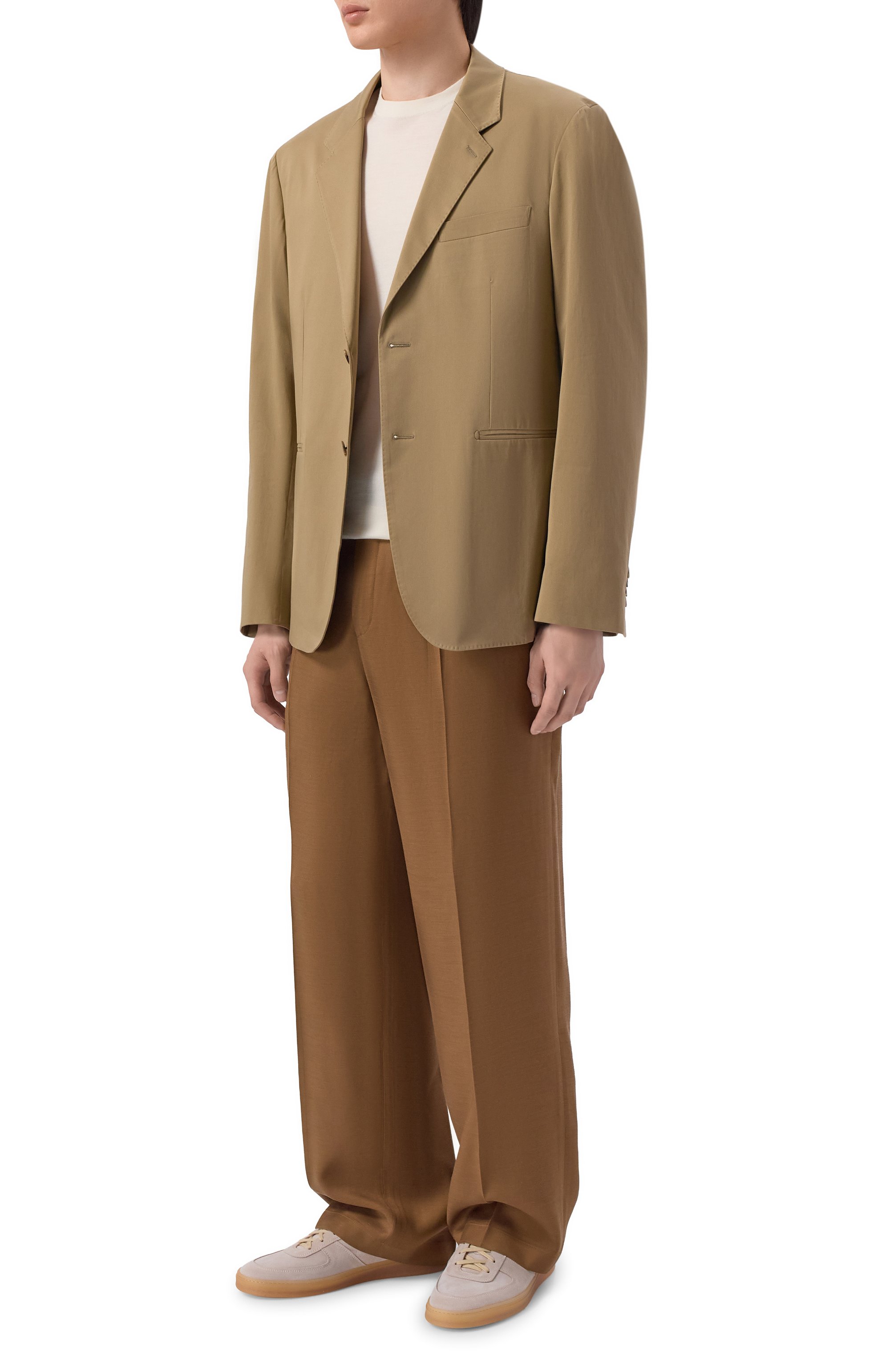 Хлопковый пиджак 12 STOREEZ, арт. 136036, фото 2