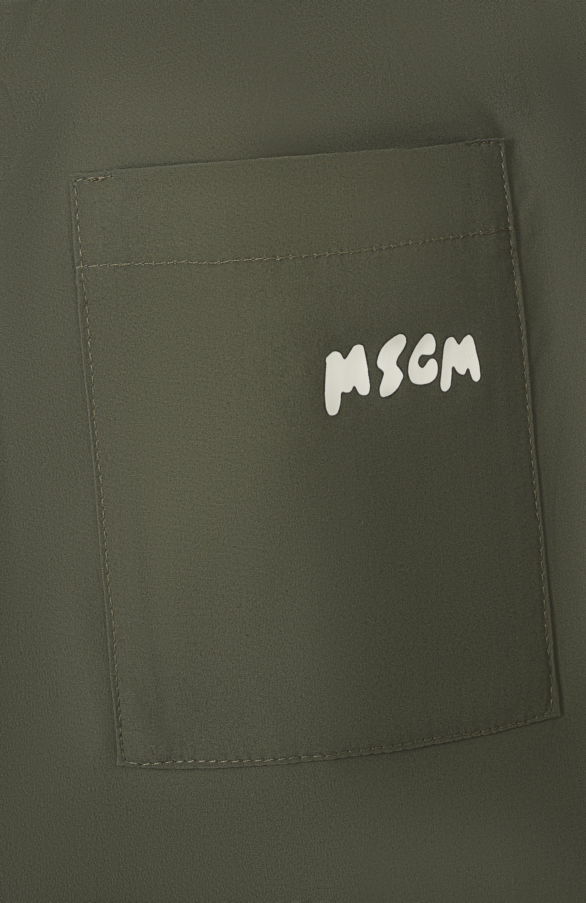 Хлопковые брюки MSGM KIDS, арт. S6MSJBPA188, фото 3