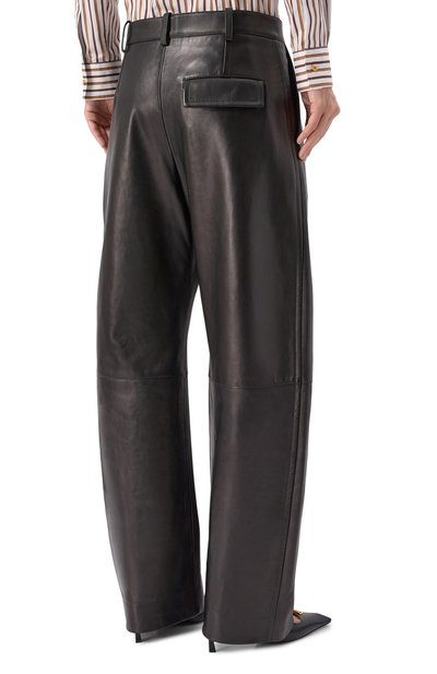 Кожаные брюки BOTTEGA VENETA, арт. 797751 V3WT0, фото 4