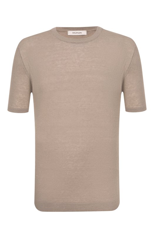 Джемпер изо льна и хлопка InLinum S0FIA/SINAI Бежевый S0FIA/SINAI