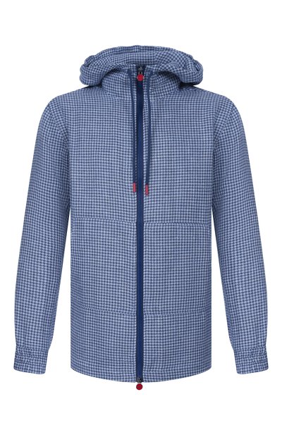 Мужская толстовка изо льна и шелка KITON, арт. UMC010K0631G