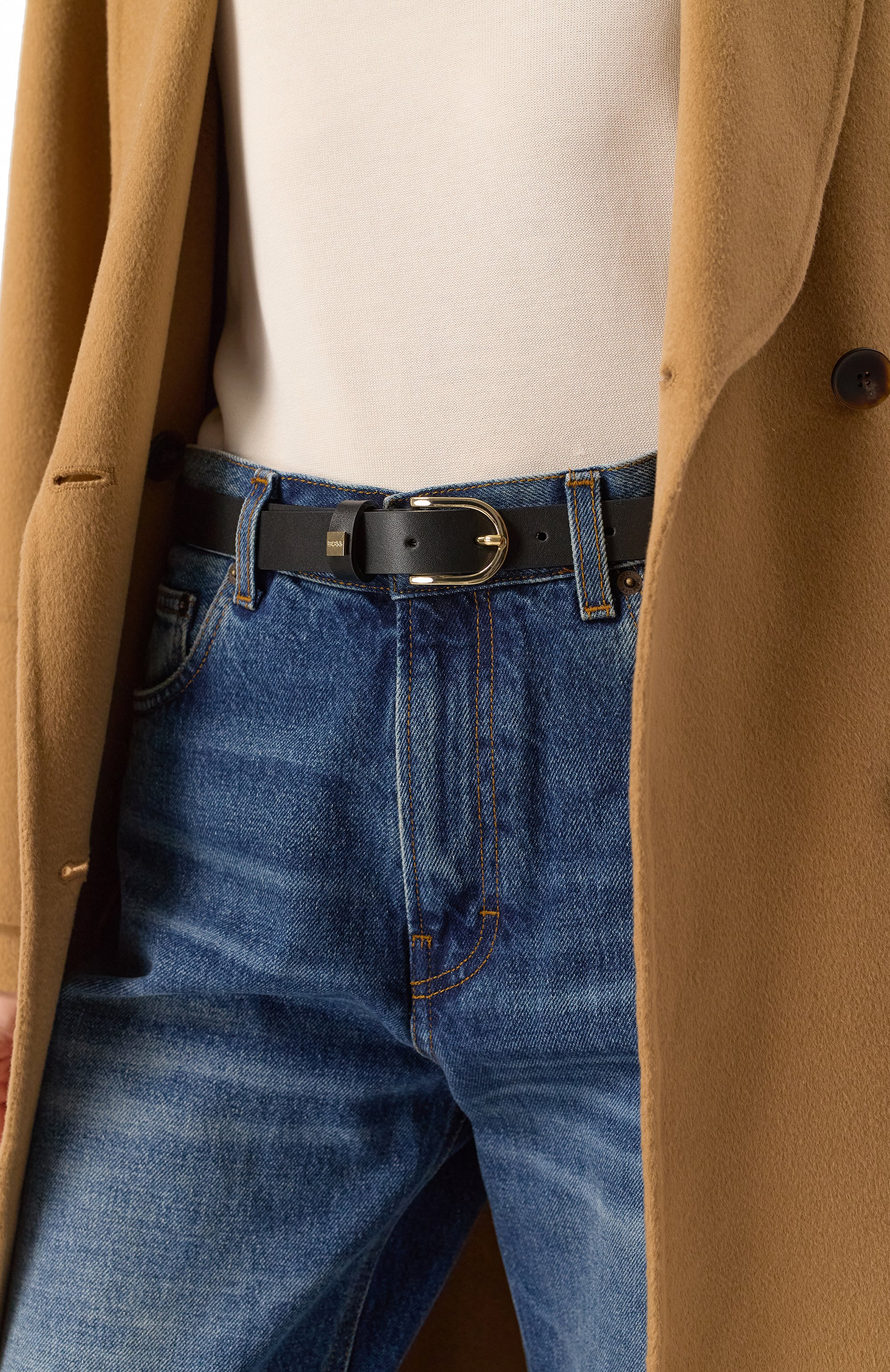 Кожаный ремень BOSS, арт. 50480650, фото 2