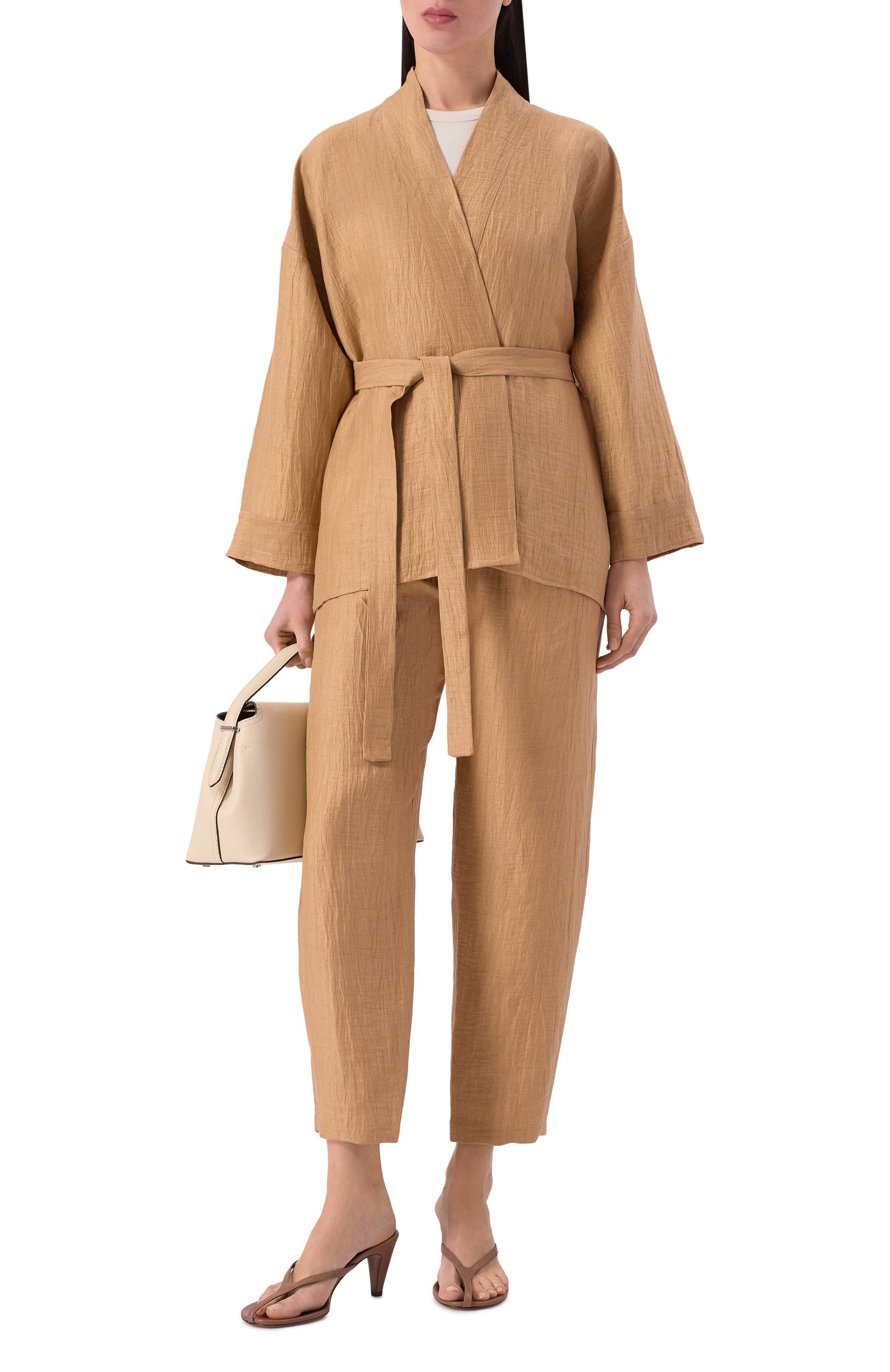 Льняное кимоно ANTONELLI FIRENZE, арт. Q3971/978, фото 2