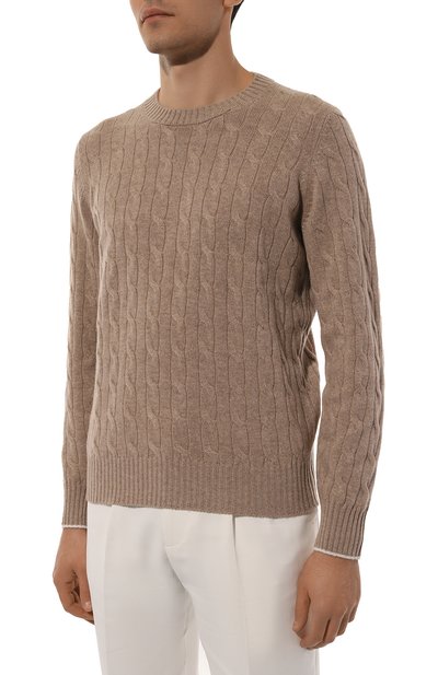 Кашемировый джемпер BRUNELLO CUCINELLI, арт. M22707200, фото 3