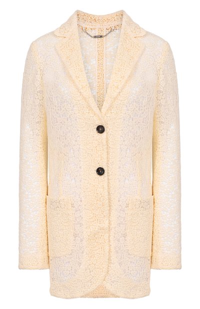 Женский хлопковый жакет KITON, арт. D61536K0883G