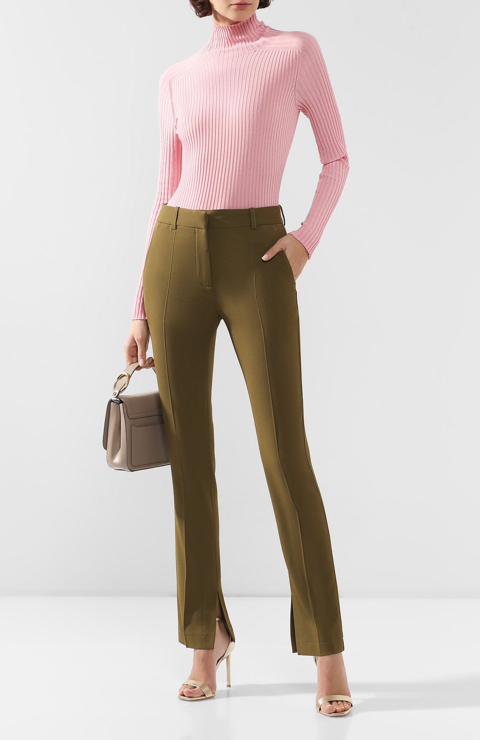 Брюки со стрелками VICTORIA BECKHAM, арт. TR SLM 21004B, фото 2