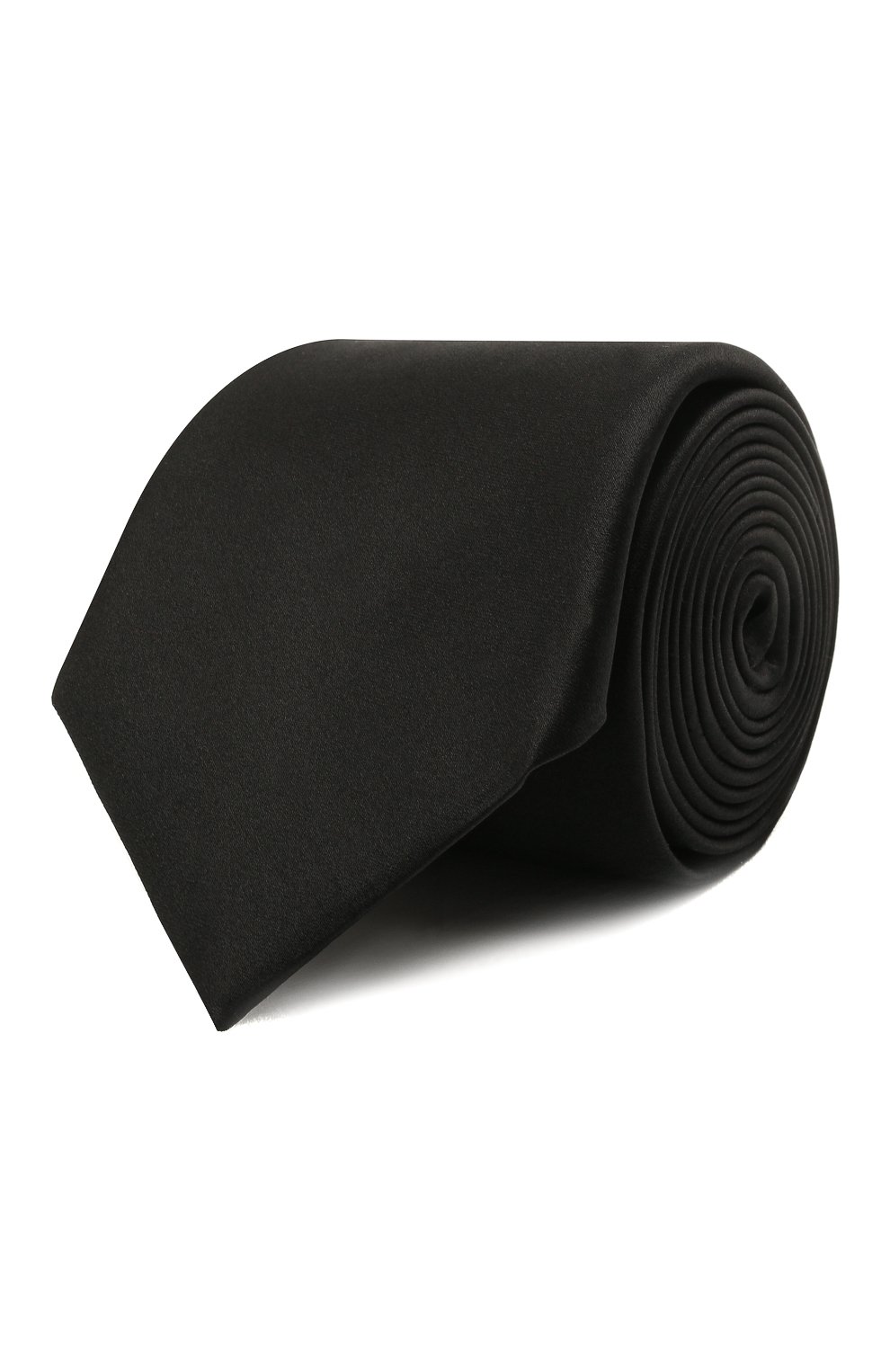 Шелковый галстук CORNELIANI черного цвета по цене 16350 руб., арт. 87U306-1120301/00, фото 1 Шелковый галстук CORNELIANI, арт. 87U306-1120301/00, фото 1