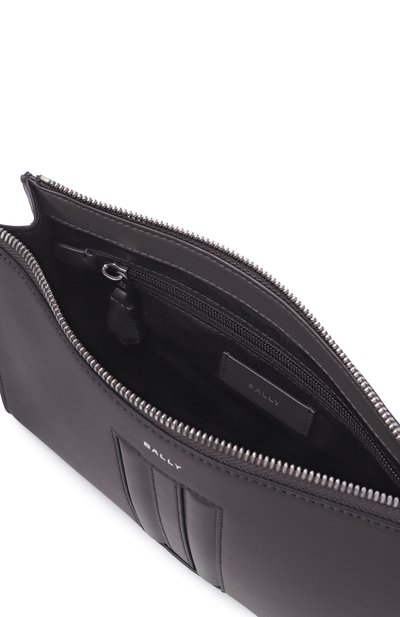 Клатч BALLY темно-серого цвета по цене 63700 руб., арт. MAM00V/EC001, фото 3 Клатч BALLY, арт. MAM00V/EC001, фото 3