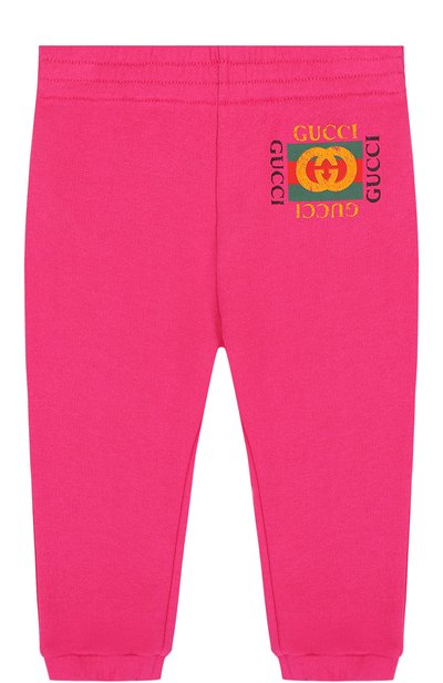 Хлопковые джоггеры с логотипом бренда GUCCI, арт. 509179/X3L00, фото 1