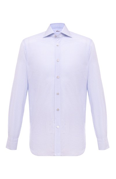 Мужская хлопковая сорочка KITON, арт. UCIH0869019