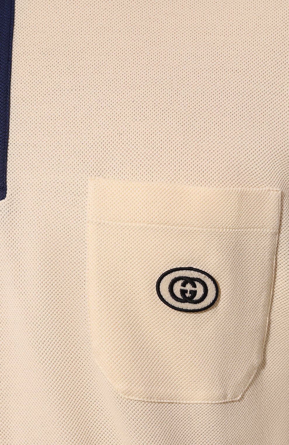 Хлопковое поло GUCCI, арт. 625323 XJCNZ, фото 5