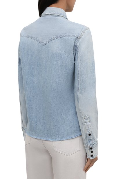 Джинсовая рубашка SAINT LAURENT, арт. 653999/Y31GA, фото 4