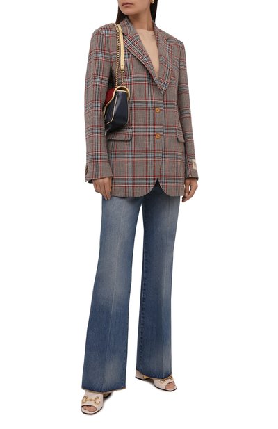 Жакет из шерсти и хлопка GUCCI, арт. 652010/ZAGL2, фото 2