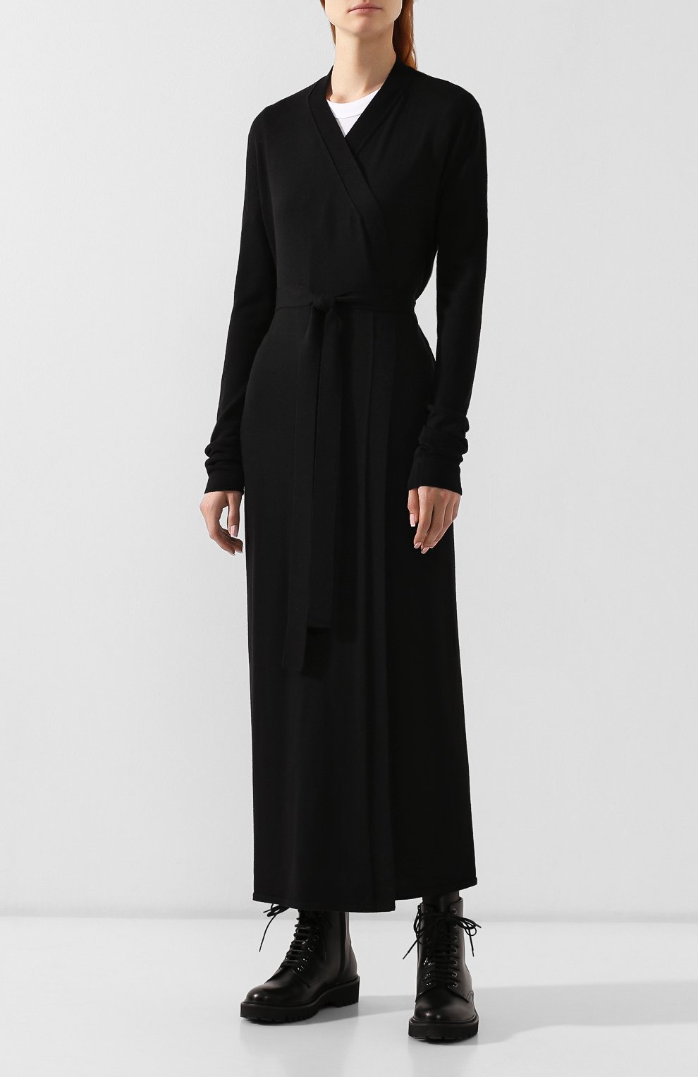 Шерстяной кардиган RICK OWENS черного цвета по цене 69950 руб., арт. RP19F5603/M, фото 3 Шерстяной кардиган RICK OWENS, арт. RP19F5603/M, фото 3