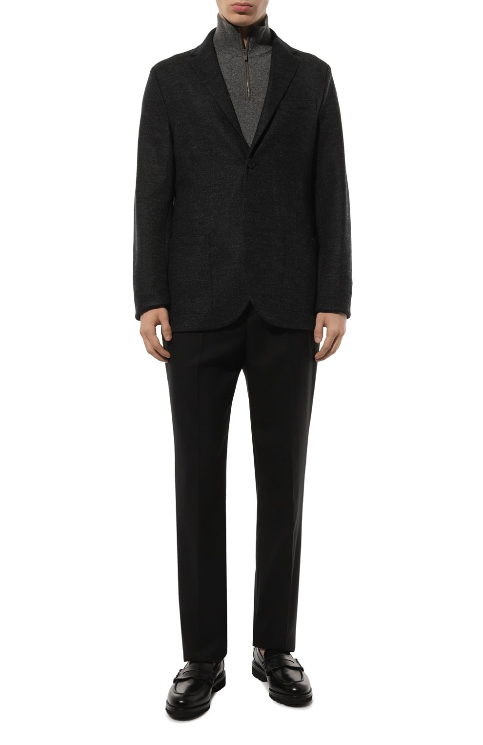 Шерстяной пиджак HARRIS WHARF LONDON, арт. C8P22MVB, фото 3