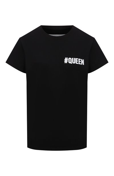 Женская хлопковая футболка SEVEN LAB, арт. T20-#Q black