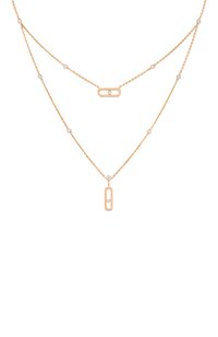 Колье MESSIKA бесцветного цвета по цене 663000 руб., арт. 08852-PG, фото 1 Колье MESSIKA, арт. 08852-PG, фото 1