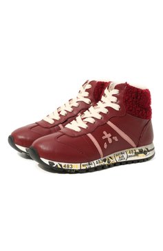 Высокие кроссовки из кожи PREMIATA WILL BE, арт. ADAM M/15M81714/CHILD, фото 1