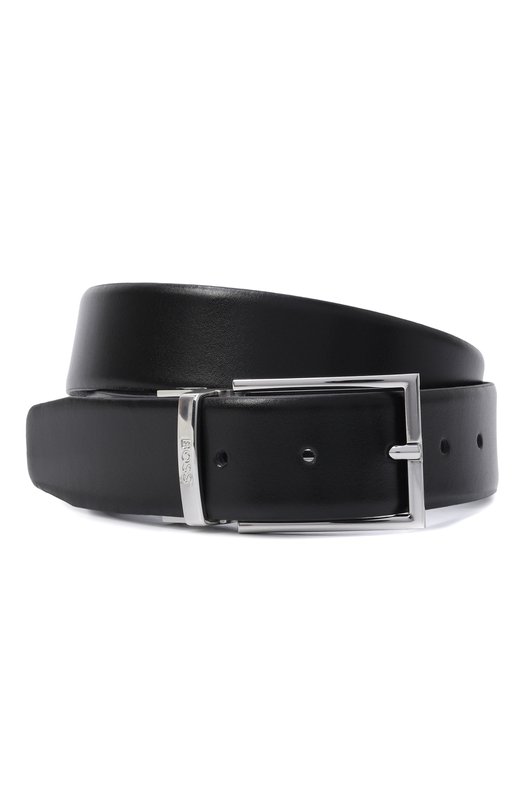 Двусторонний ремень BOSS 50537112 Чёрный 50537112