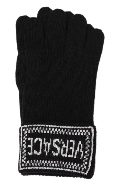 Шерстяные перчатки VERSACE, арт. 1011495/1A07842, фото 1