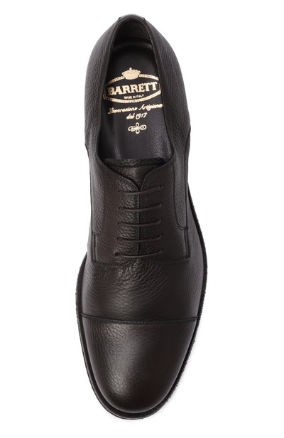 Кожаные дерби BARRETT, арт. 221U017/CERV0 ASP0RT W00L, фото 5