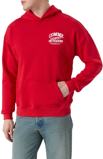 Хлопковое худи COMME DES FUCKDOWN, арт. CFABM01620, фото 3