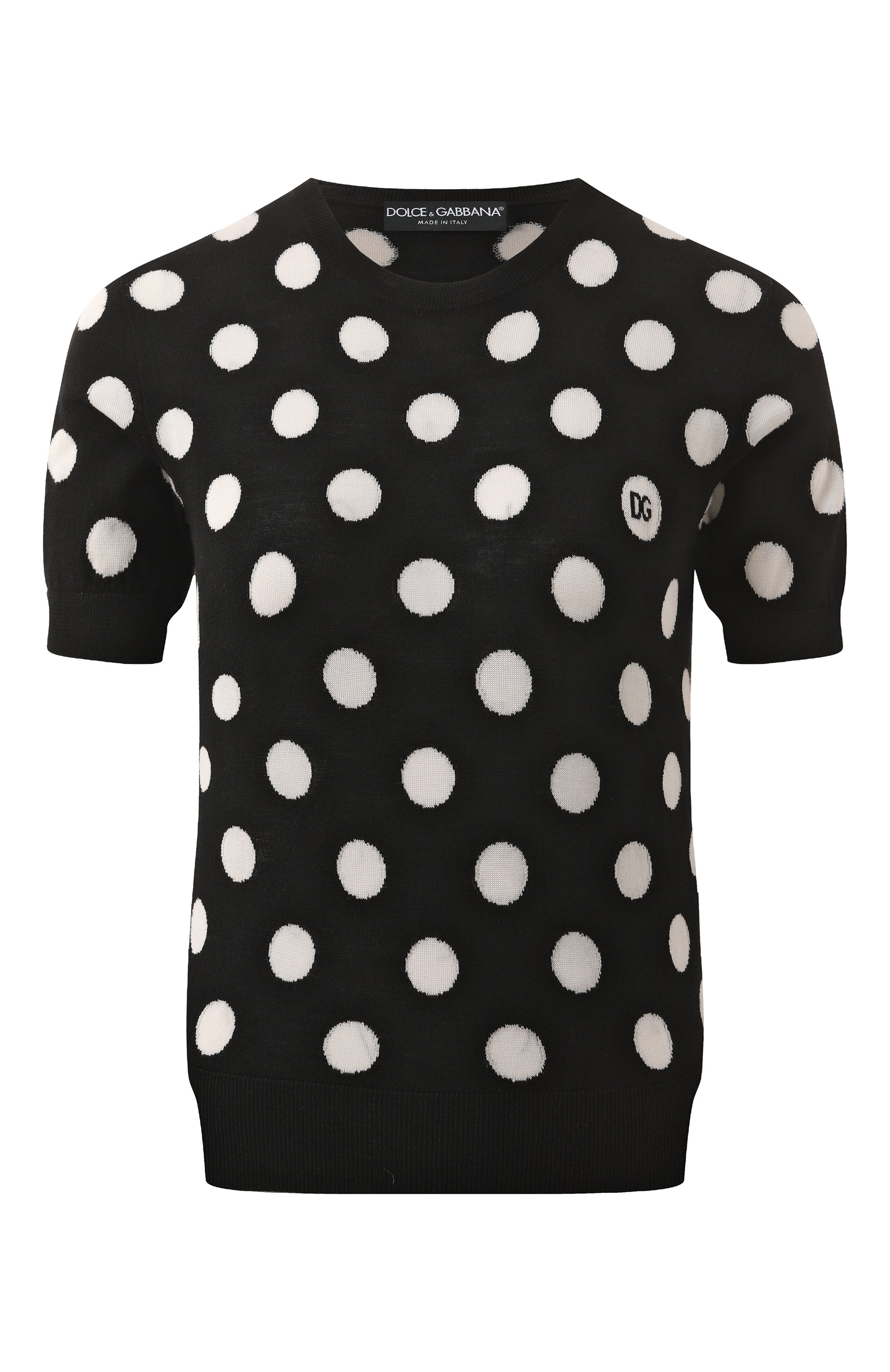 Пуловер из шерсти и шелка DOLCE & GABBANA, арт. FXX22T/JCVYK, фото 1