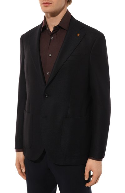 Пиджак из шерсти и кашемира SARTORIA LATORRE, арт. EF74/UG0505, фото 5