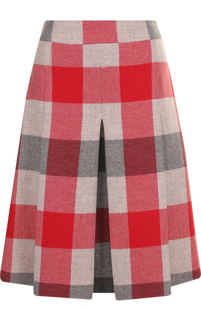 Юбка из смеси шерсти и кашемира в клетку BOTTEGA VENETA, арт. 518093/VEPQ0, фото 1