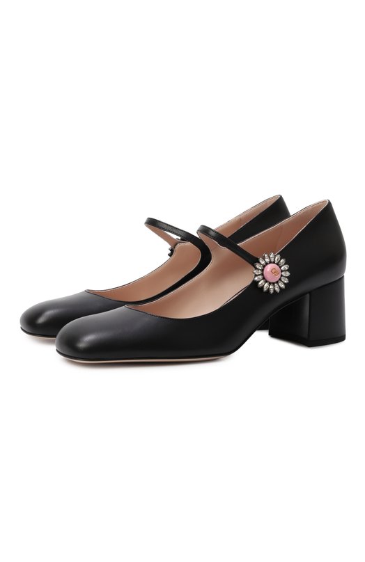 Кожаные туфли Preshoes 55 Valentino 7W2S0MC6/DHS Чёрный 7W2S0MC6/DHS